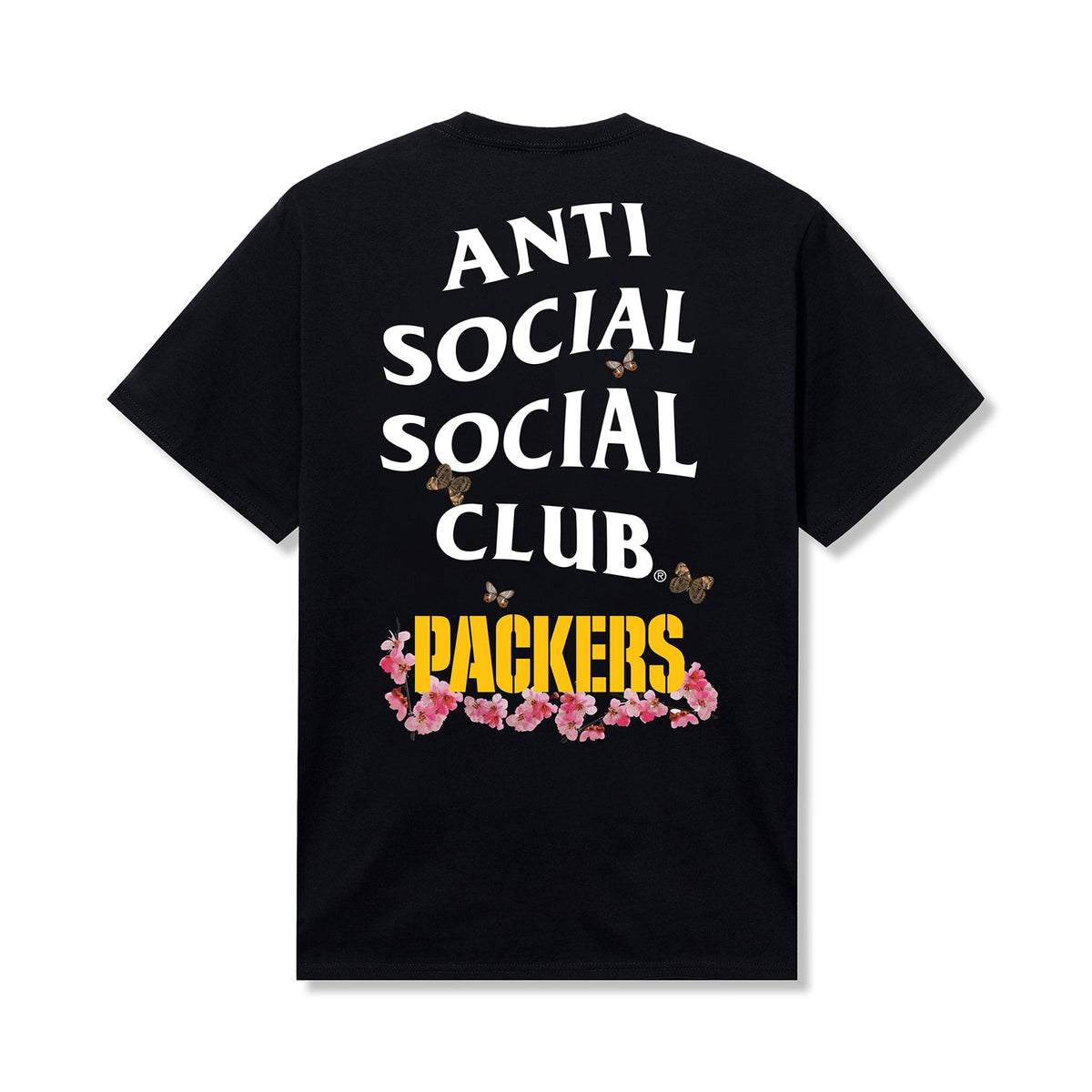 ASSC x Packers Blossom Tee - Black back