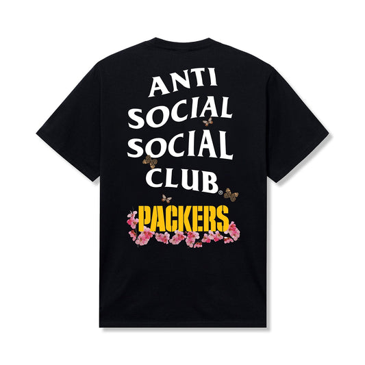 ASSC x Packers Blossom Tee - Black back