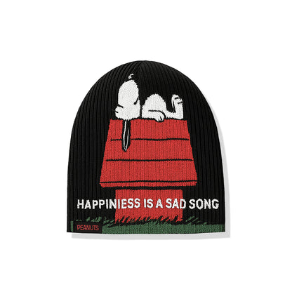 ASSC x Peanuts Happiness Is A Sad Song No Fold Beanie