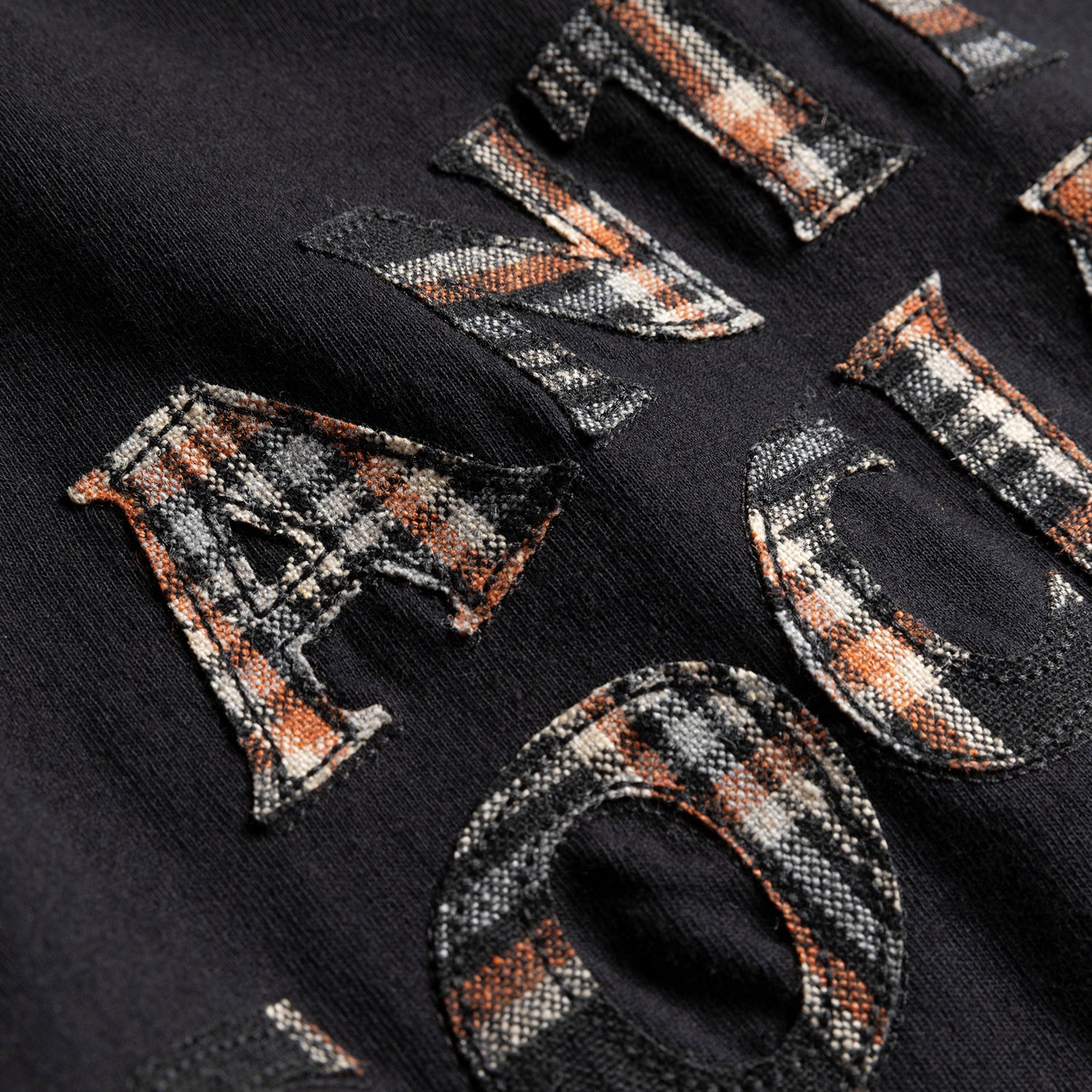 Plaid Applique Tee