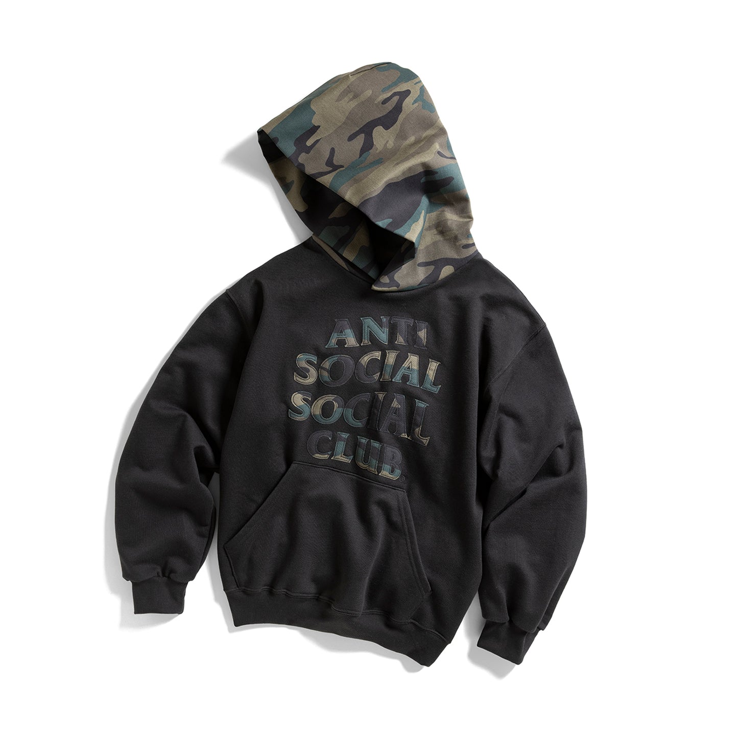 Camo Applique Hoodie