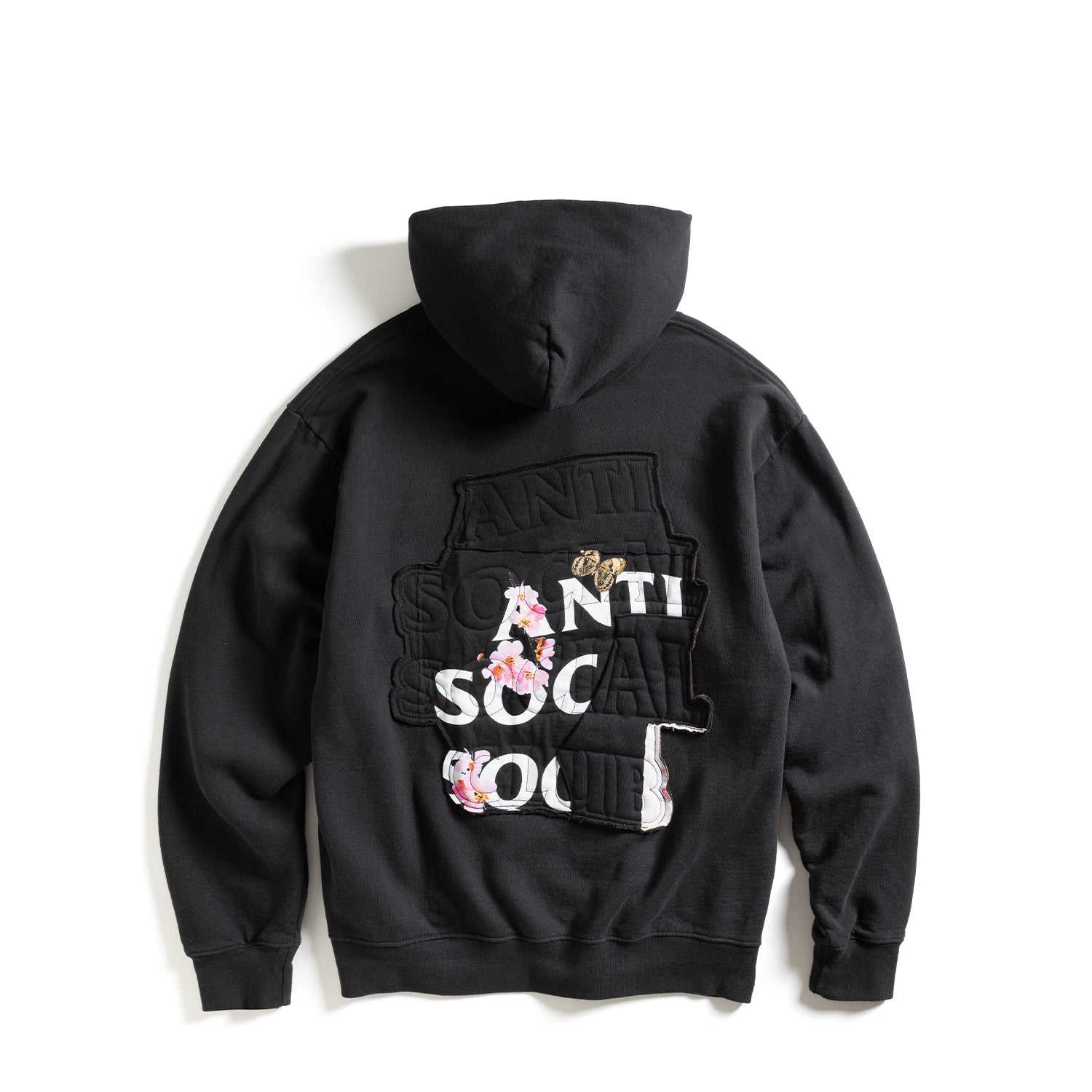 Abstract Applique Mind Games Hoodie