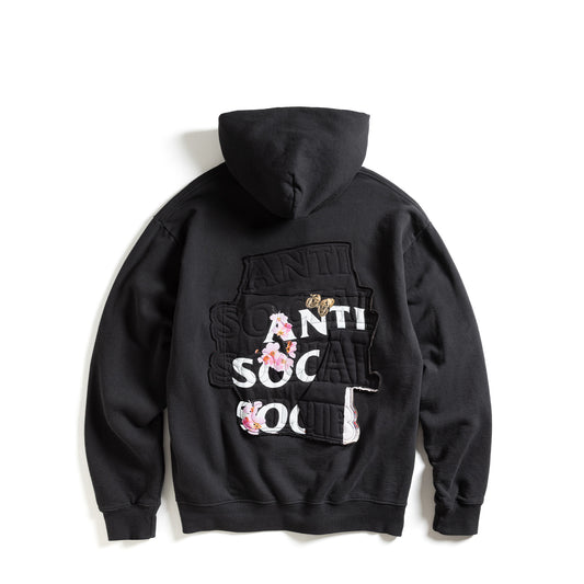 Abstract Applique Mind Games Hoodie