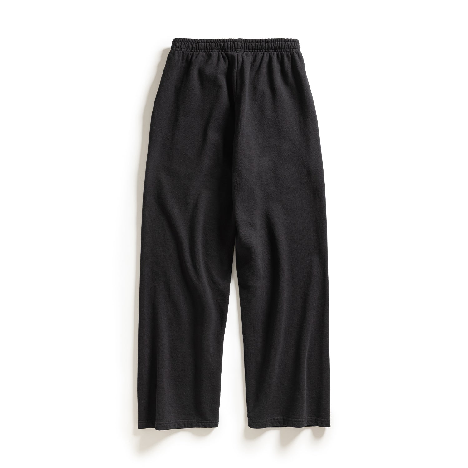 Embroidered Rose Kkotch Sweats Open Hem
