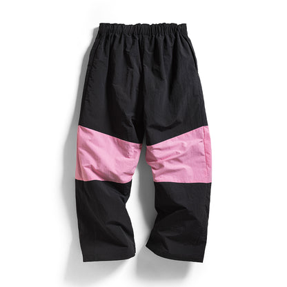 Black/Pink Track Pants