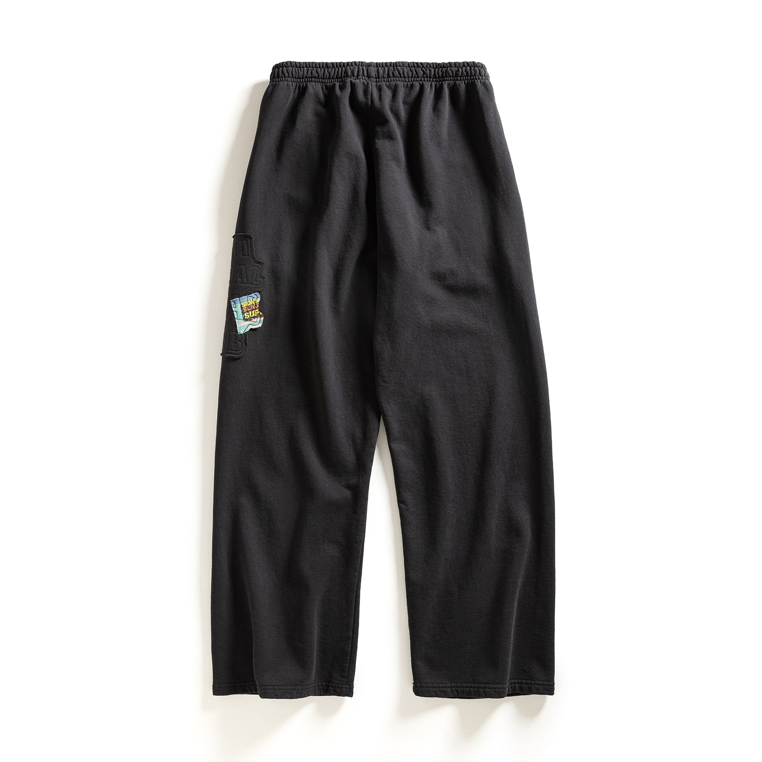 Abstract Applique Mind Games Sweats Open Hem
