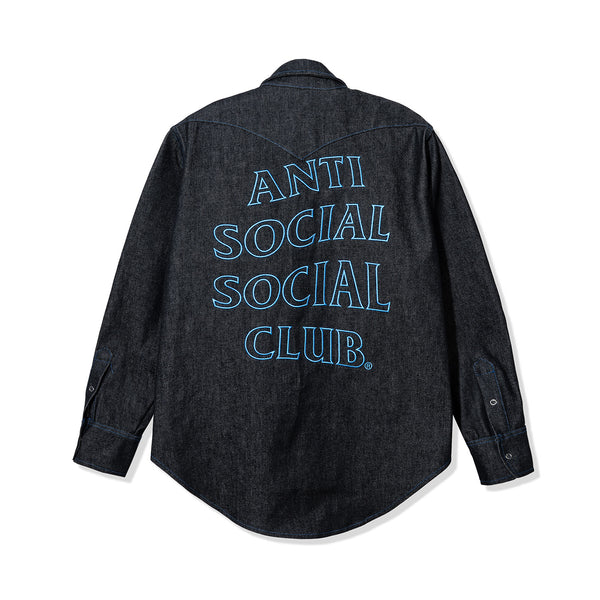 ジャケット・アウター ANTI SOCIAL SOCIAL CLUB Denim Button Up ASSC Denim Button Up – AntiSocialSocialClub