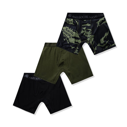ASSC Jacquard Logo Boxer Briefs 3-Pack