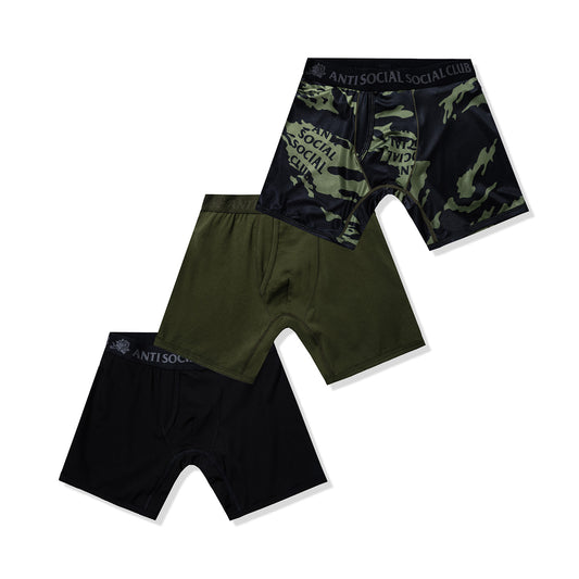ASSC Jacquard Logo Boxer Briefs 3-Pack