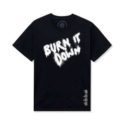 Burn It Down Tee - Black