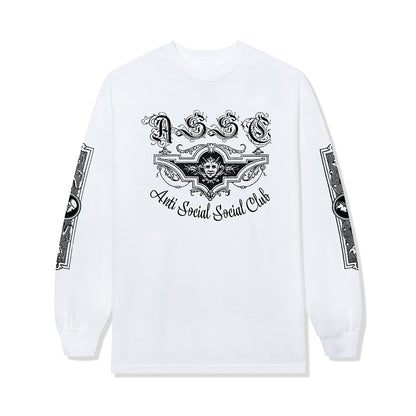 Feast or Famine LS Tee - White