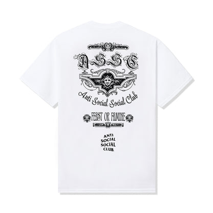 Feast or Famine Tee - White