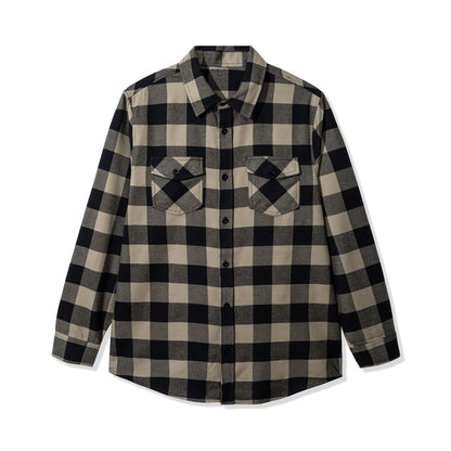 Bullseye Flannel - Olive/Black