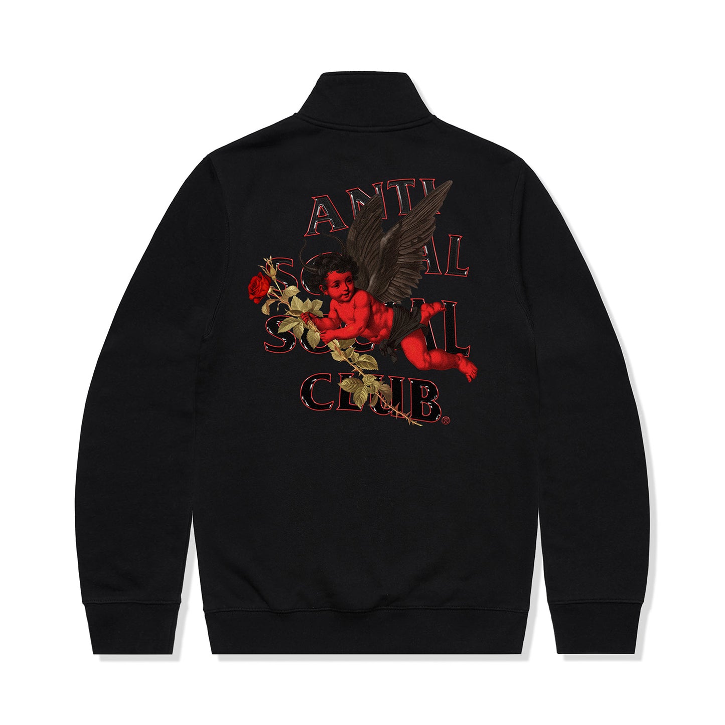 Hierarchy Quarter Zip - Black