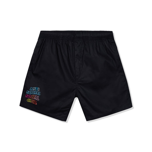 Feel The Light Beach Shorts - Black