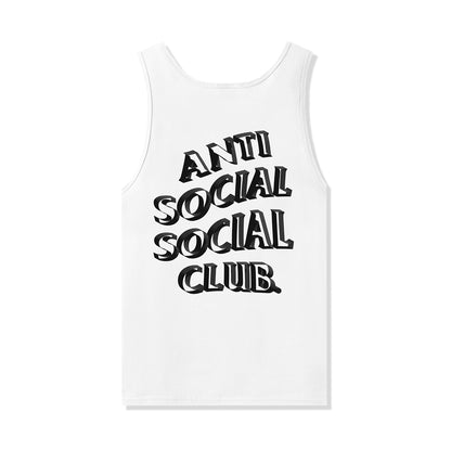 White tank, large ASSC graphic, back