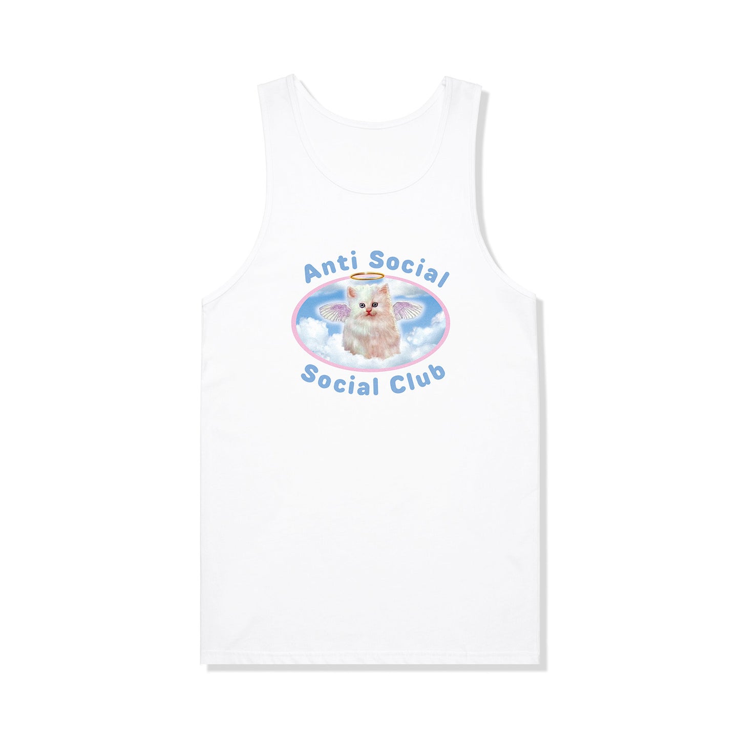 Goodbye Kitty Tank - White