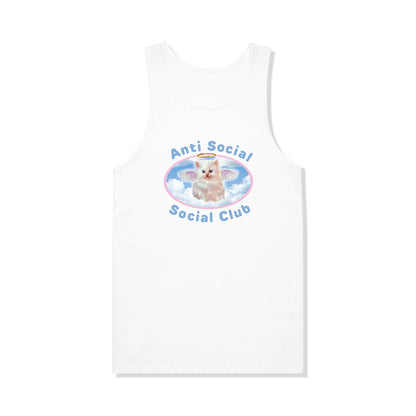 Goodbye Kitty Tank - White