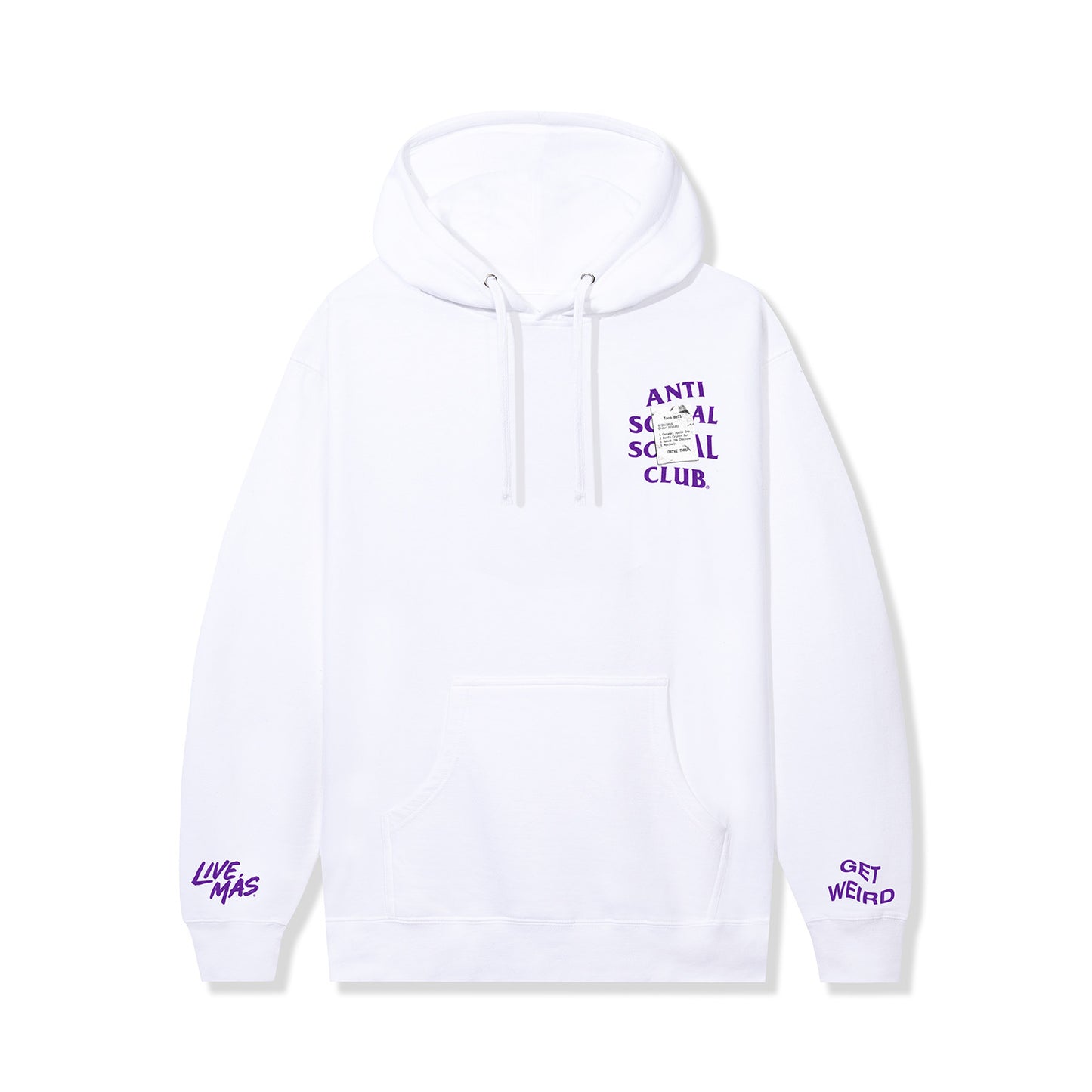 ASSC x Taco Bell Receipt Hoodie