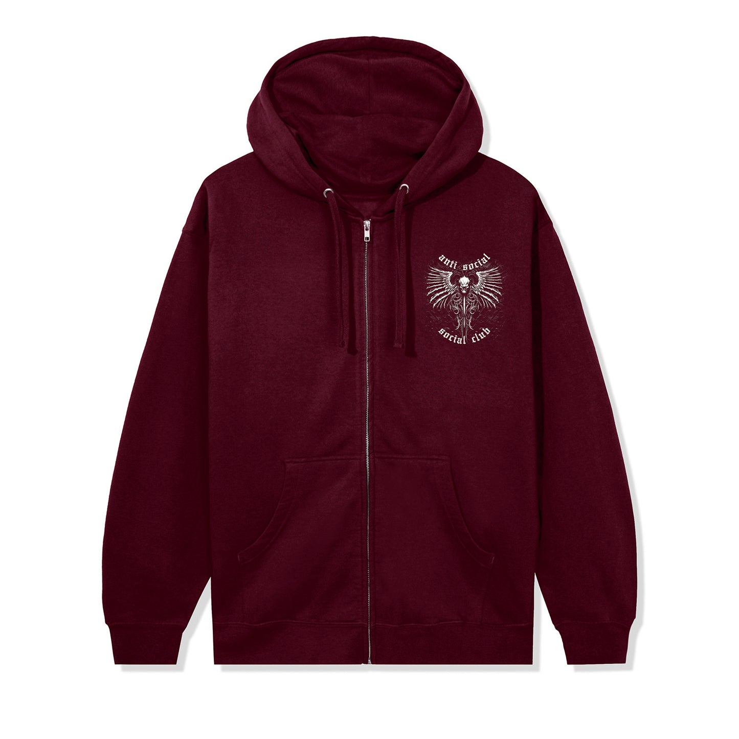 Solace Zip Hoodie - Maroon