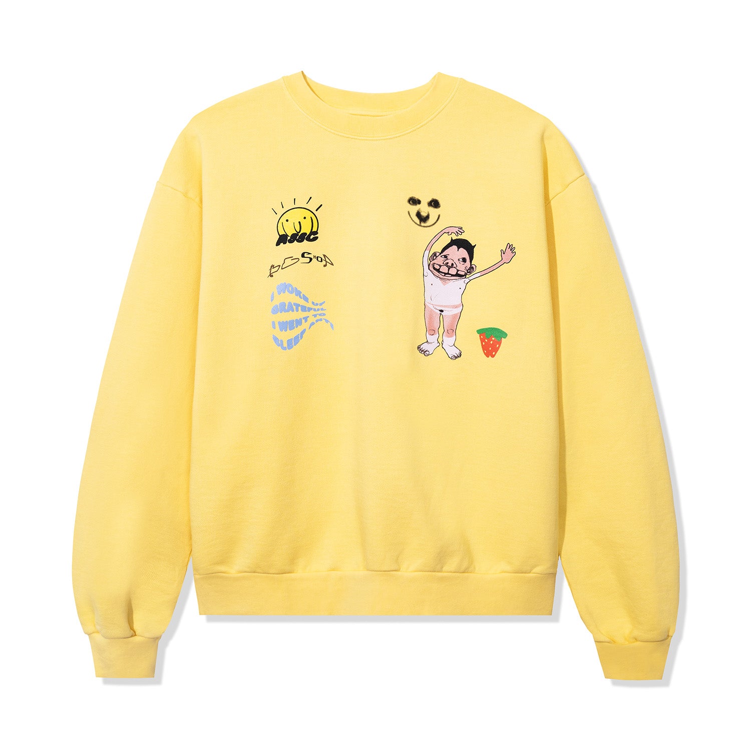 ASSC x Bryant Giles Crewneck - Mustard