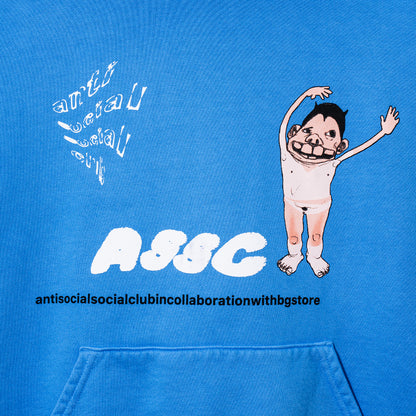 ASSC x Bryant Giles Man Hoodie - Blue