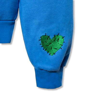 ASSC x Bryant Giles Man Hoodie - Blue