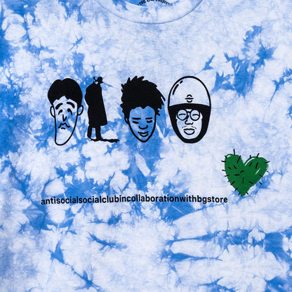 ASSC x Bryant Giles LS Tie-Dye Tee - Blue