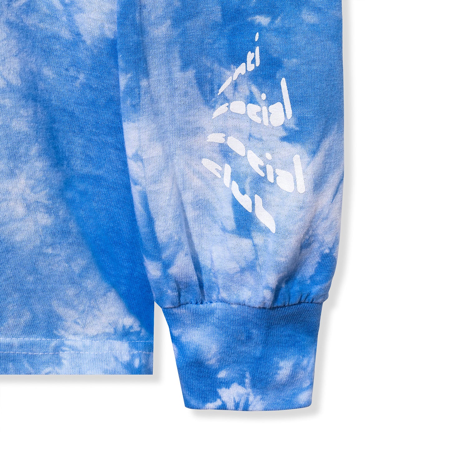 ASSC x Bryant Giles LS Tie-Dye Tee - Blue