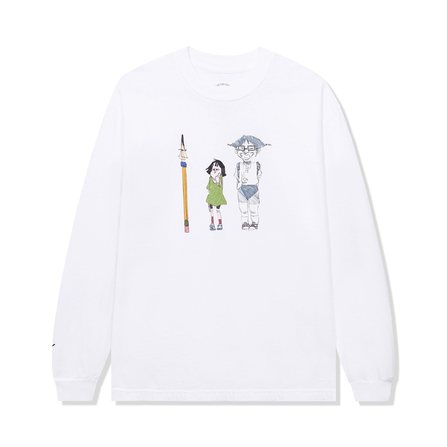 ASSC x Bryant Giles Trio LS Tee - White