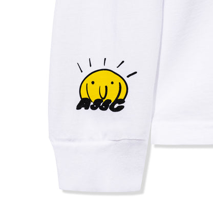 ASSC x Bryant Giles Trio LS Tee - White