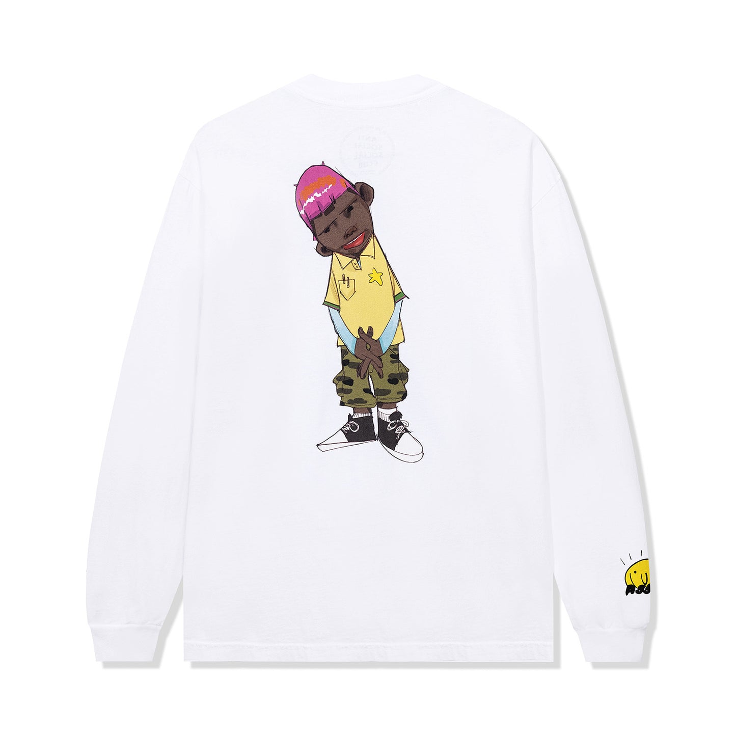 ASSC x Bryant Giles Trio LS Tee - White
