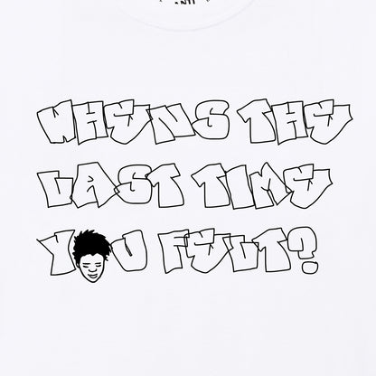 ASSC x Bryant Giles Felt Tee - White