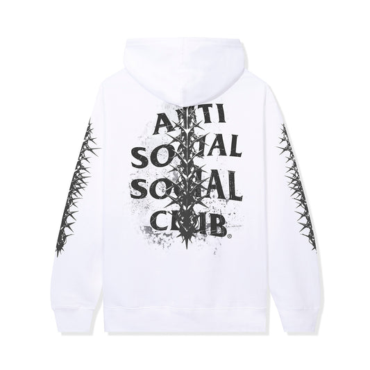 Anguish Pullover Hoodie - White