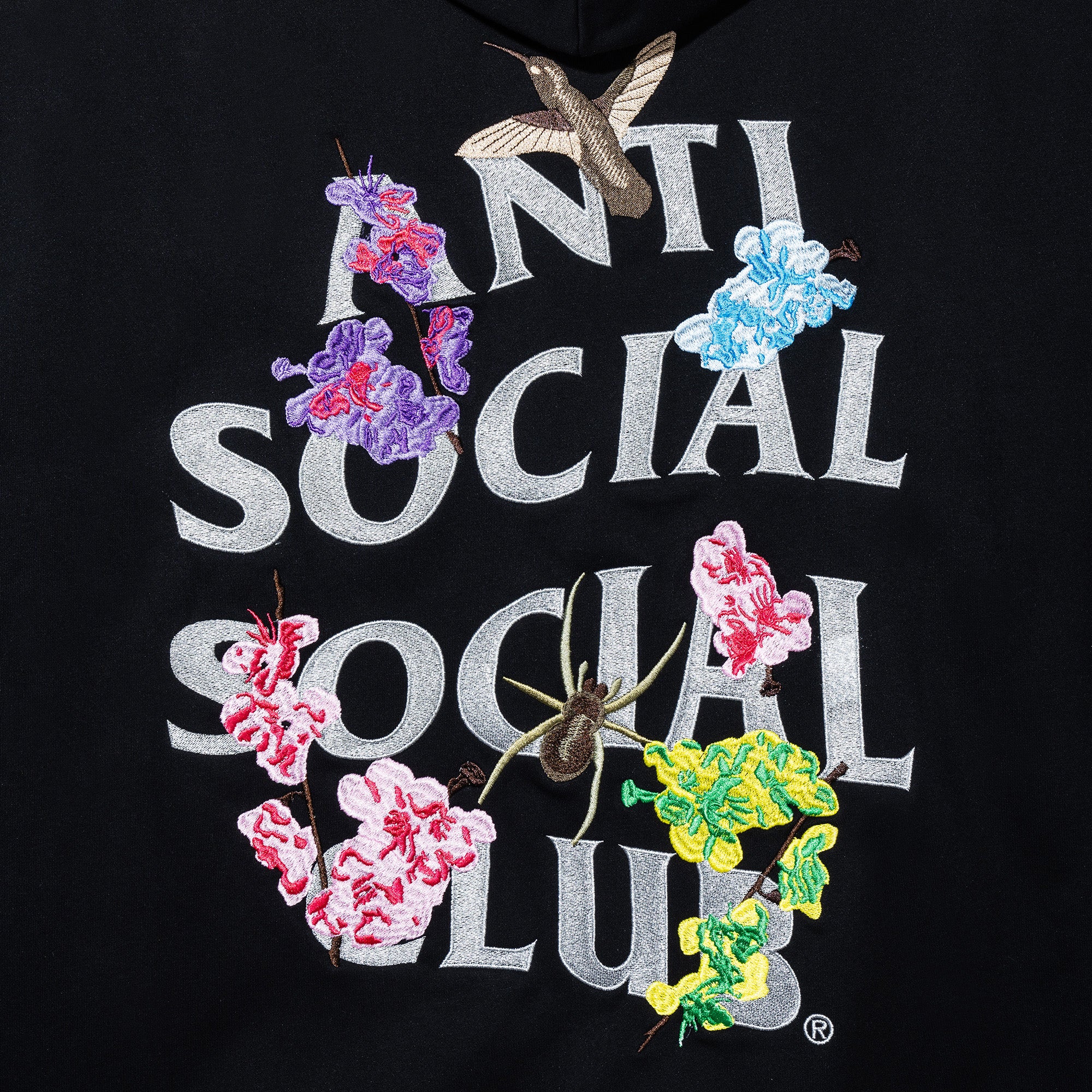 ANTI SOCIAL SOCIAL CLUB IWC Safari Hoodie フーディ パーカー Reflective Embroidered 2025 Club Hoodie – AntiSocialSocialClub