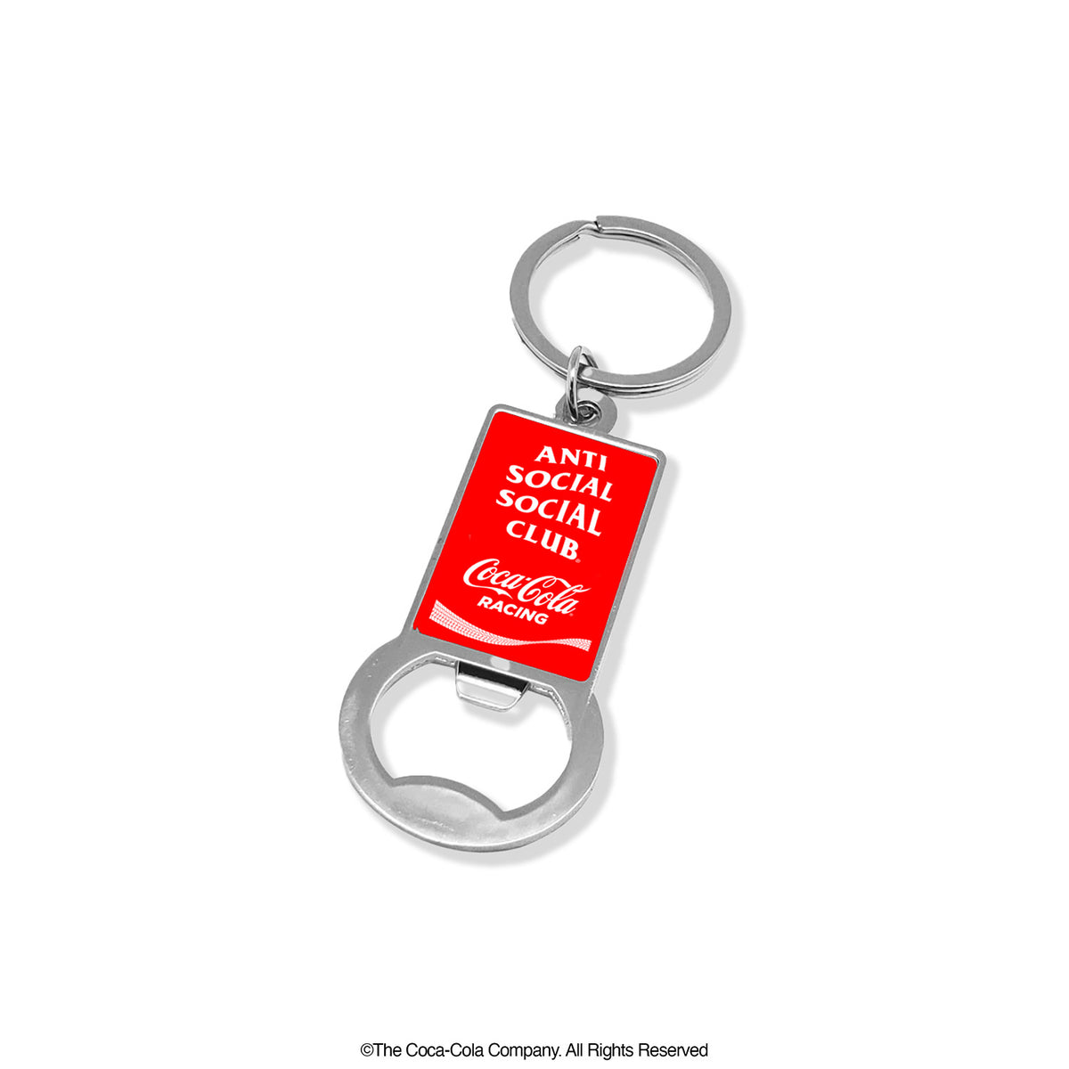 ASSC x Coca-Cola Racing Ribbon Acrylic Bottle Opener Key Tag