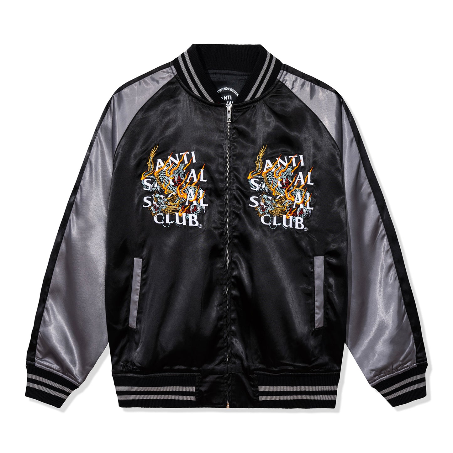 Quivering Liquids Embroidered Souvenir Jacket