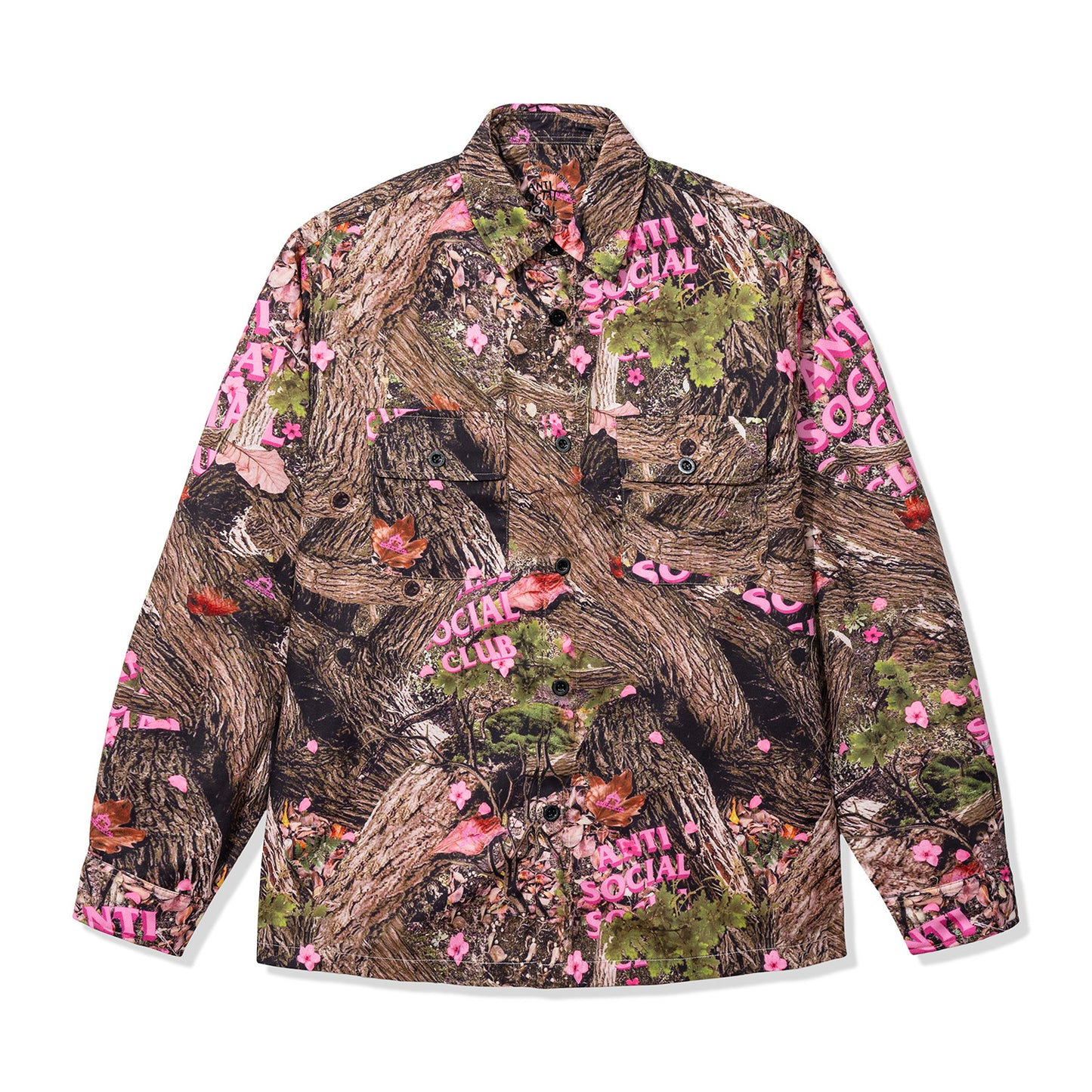 Outward Affection Camo Shirt Jacket
