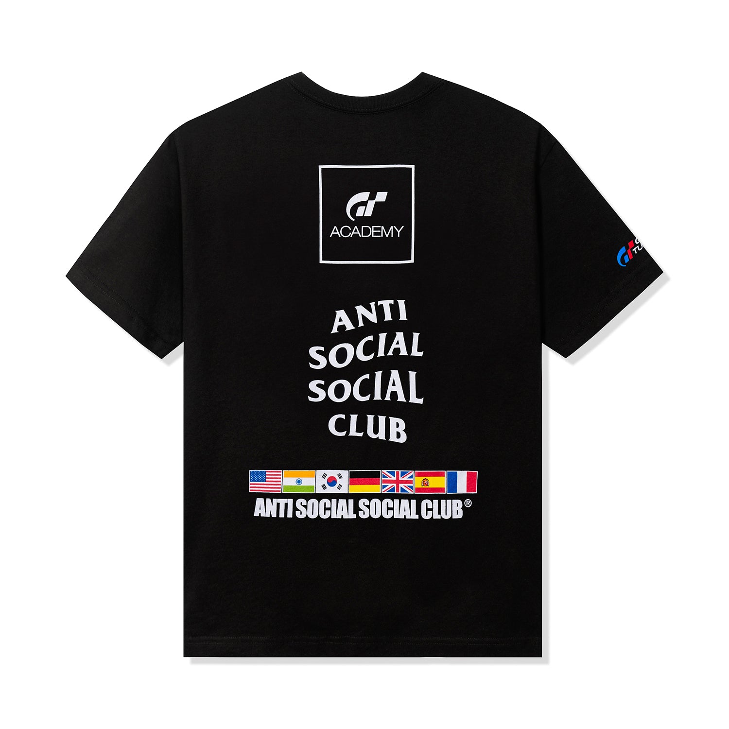 ASSC x Gran Turismo Flag Tee - Black