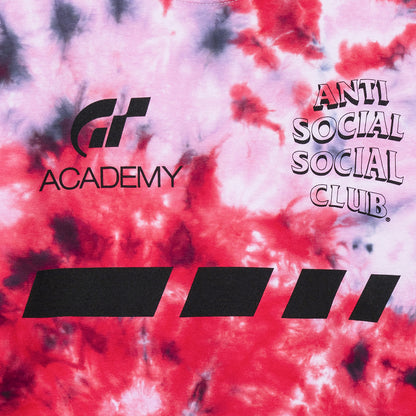 ASSC x Gran Turismo Tie-Dye Tee - Red