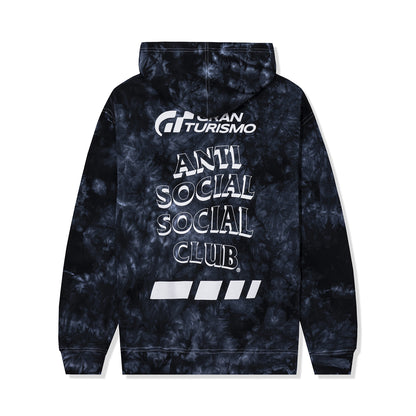 ASSC x Gran Turismo Black Tie-Dye Hoodie 