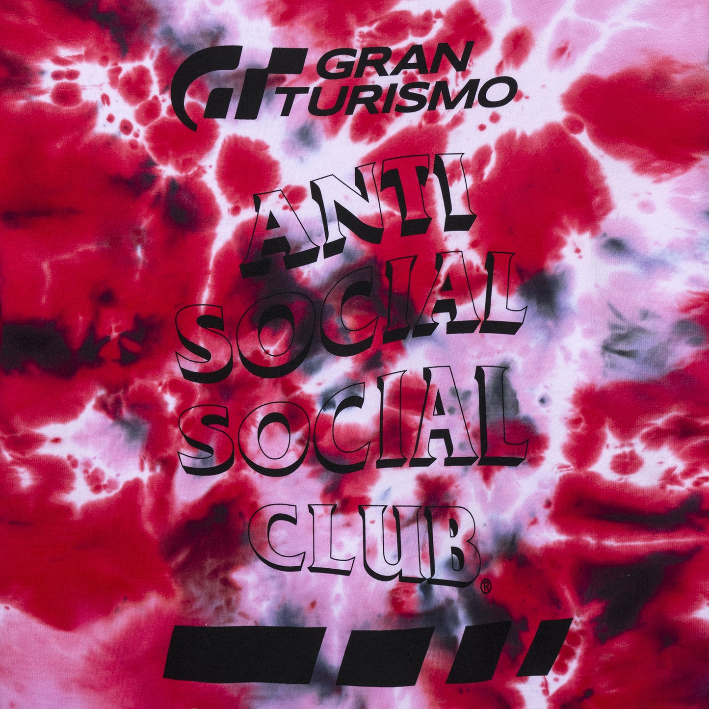 ASSC x Gran Turismo Dye Hoodie - Red