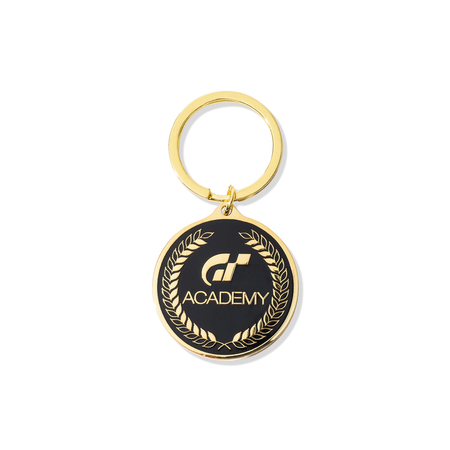 Gran Turismo Academy Gold Metal Keychain
