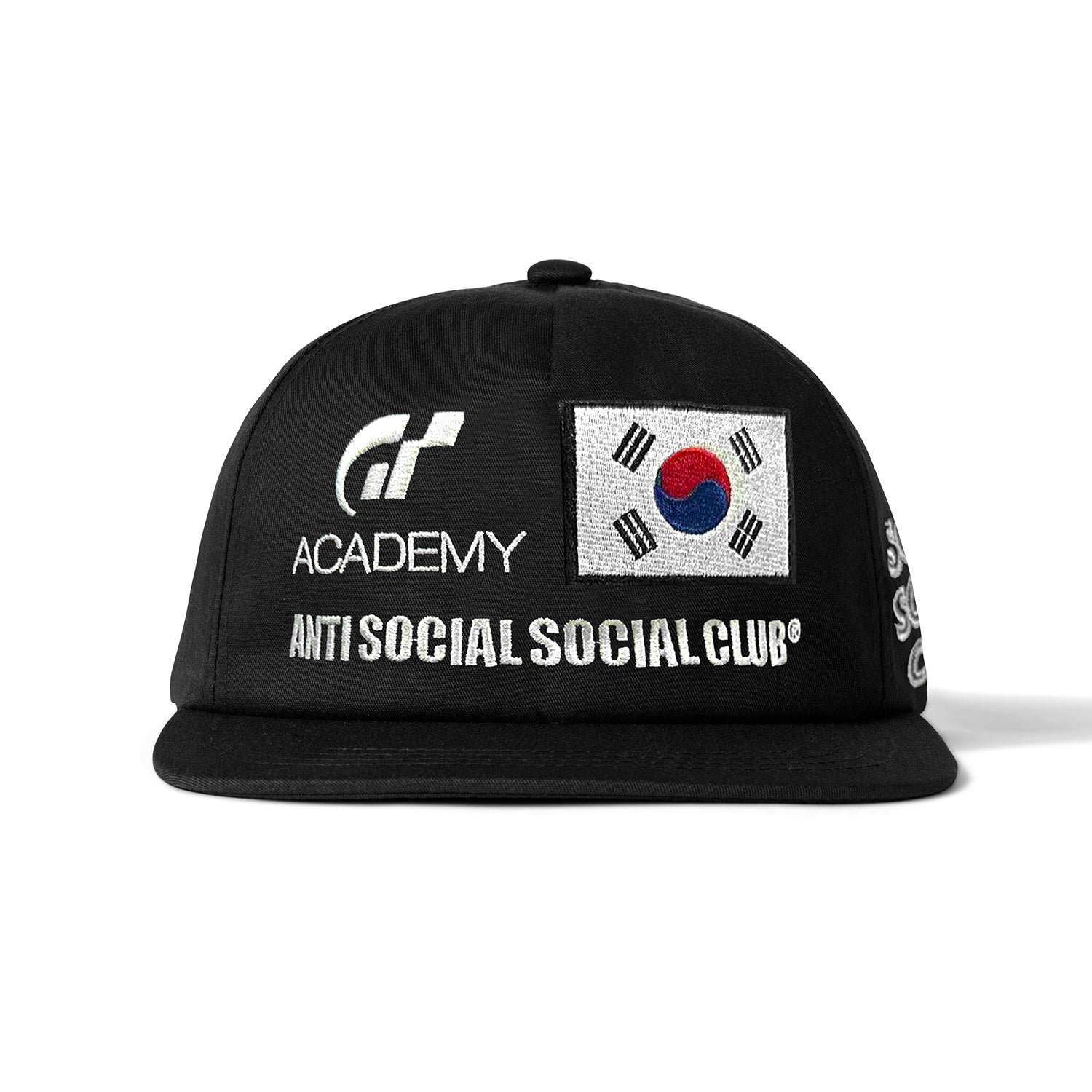 ASSC x Gran Turismo Flag Cap - Black