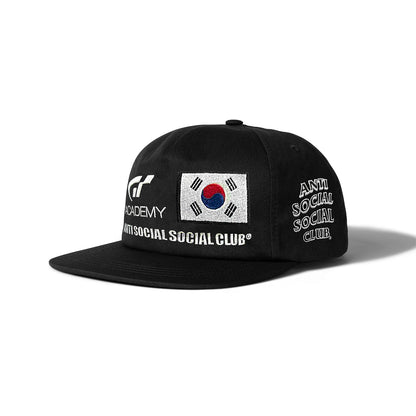 ASSC x Gran Turismo Flag Cap - Black