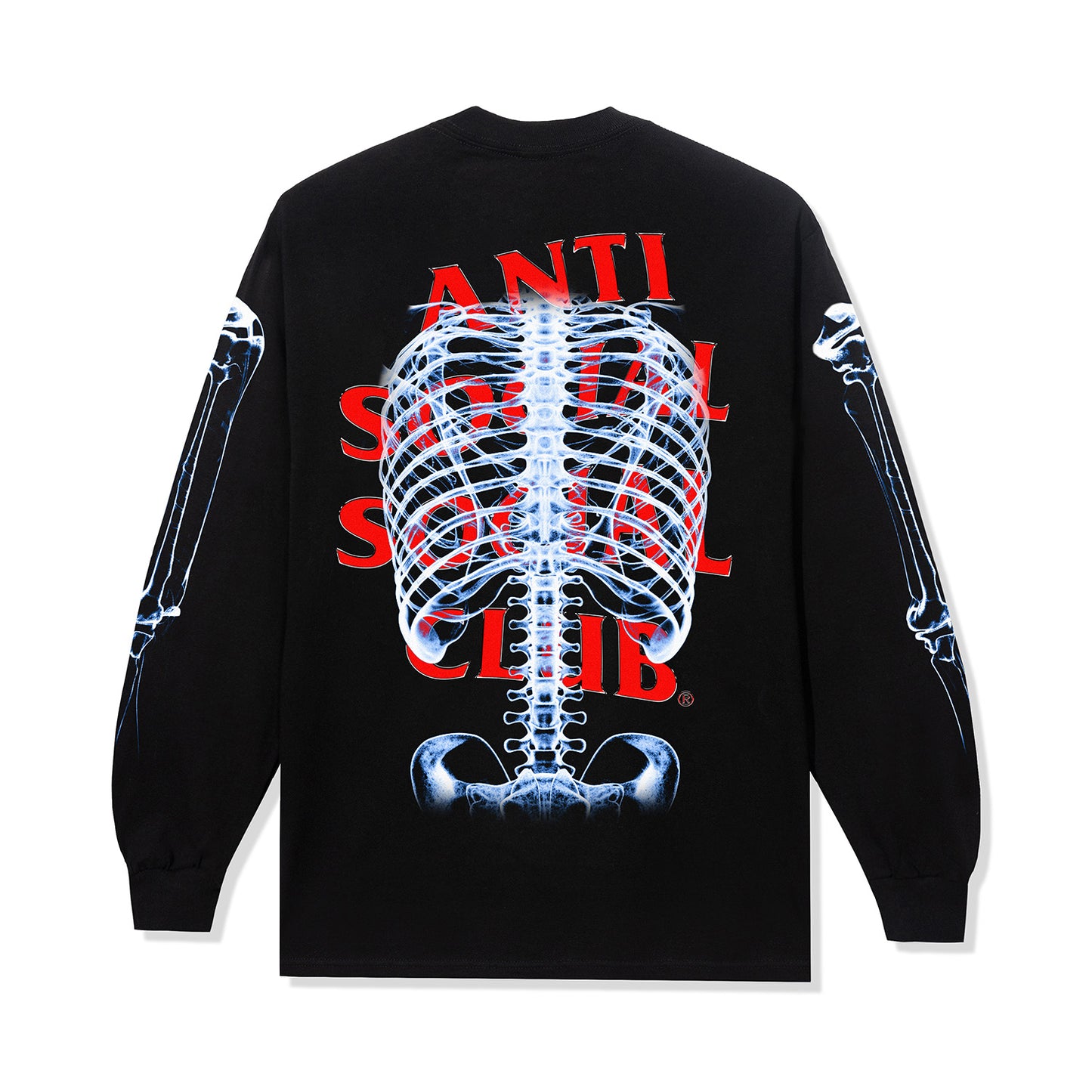 Bones Long Sleeve Tee - Black