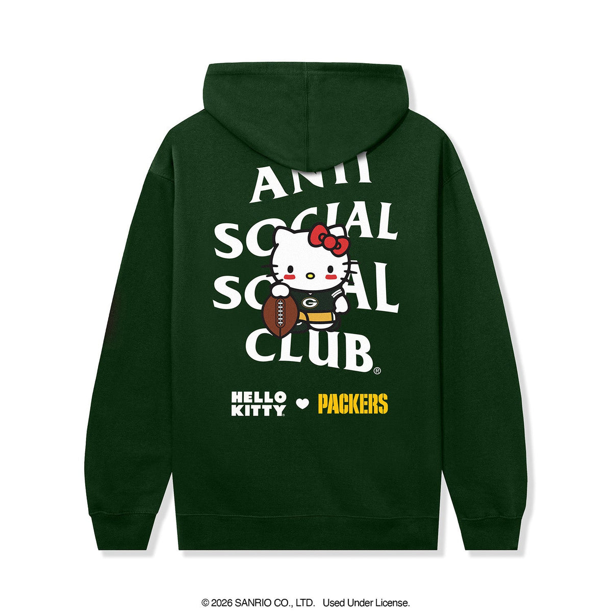 ASSC x Hello Kitty x Packers Blitz Hoodie