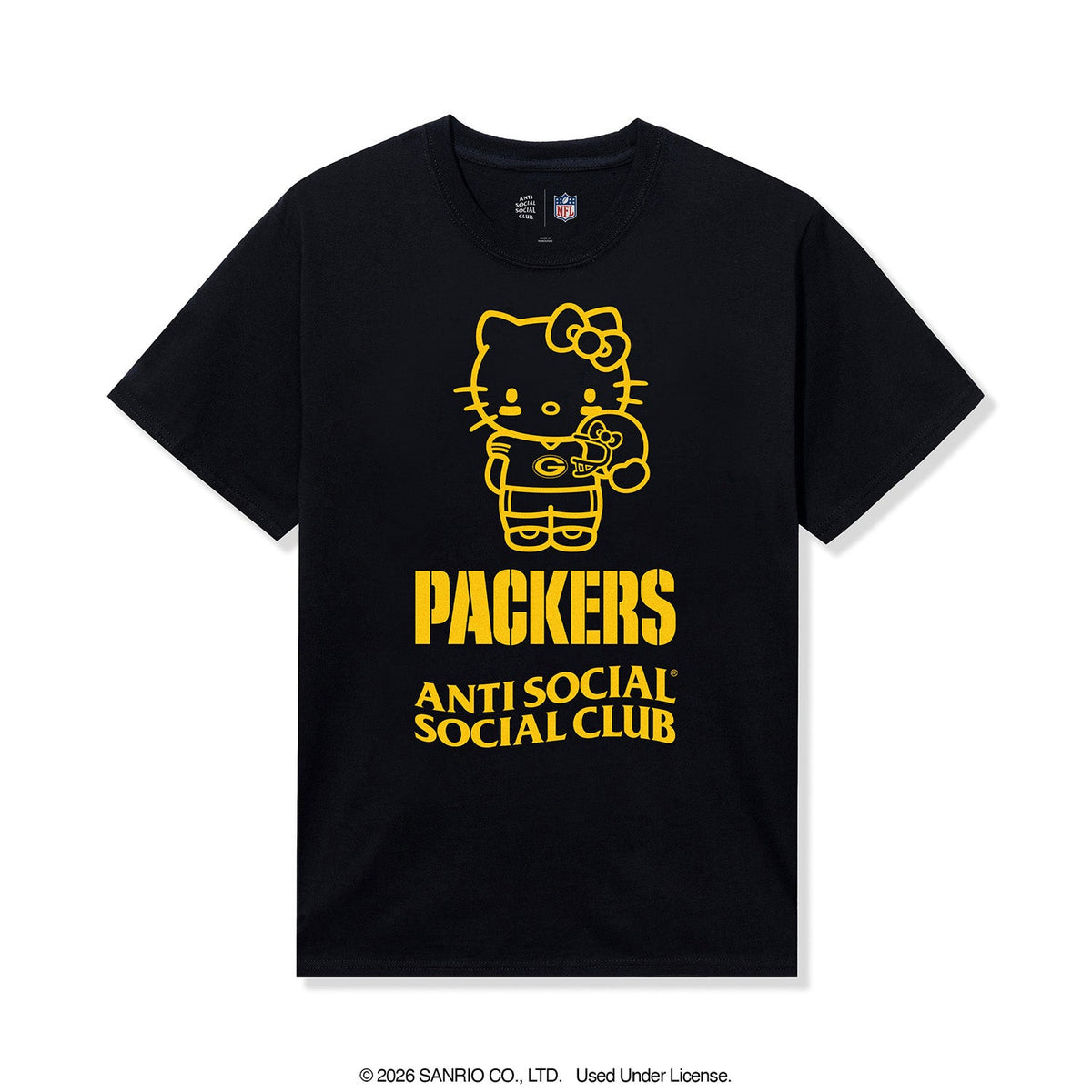 ASSC x Hello Kitty x Packers Touchdown Tee