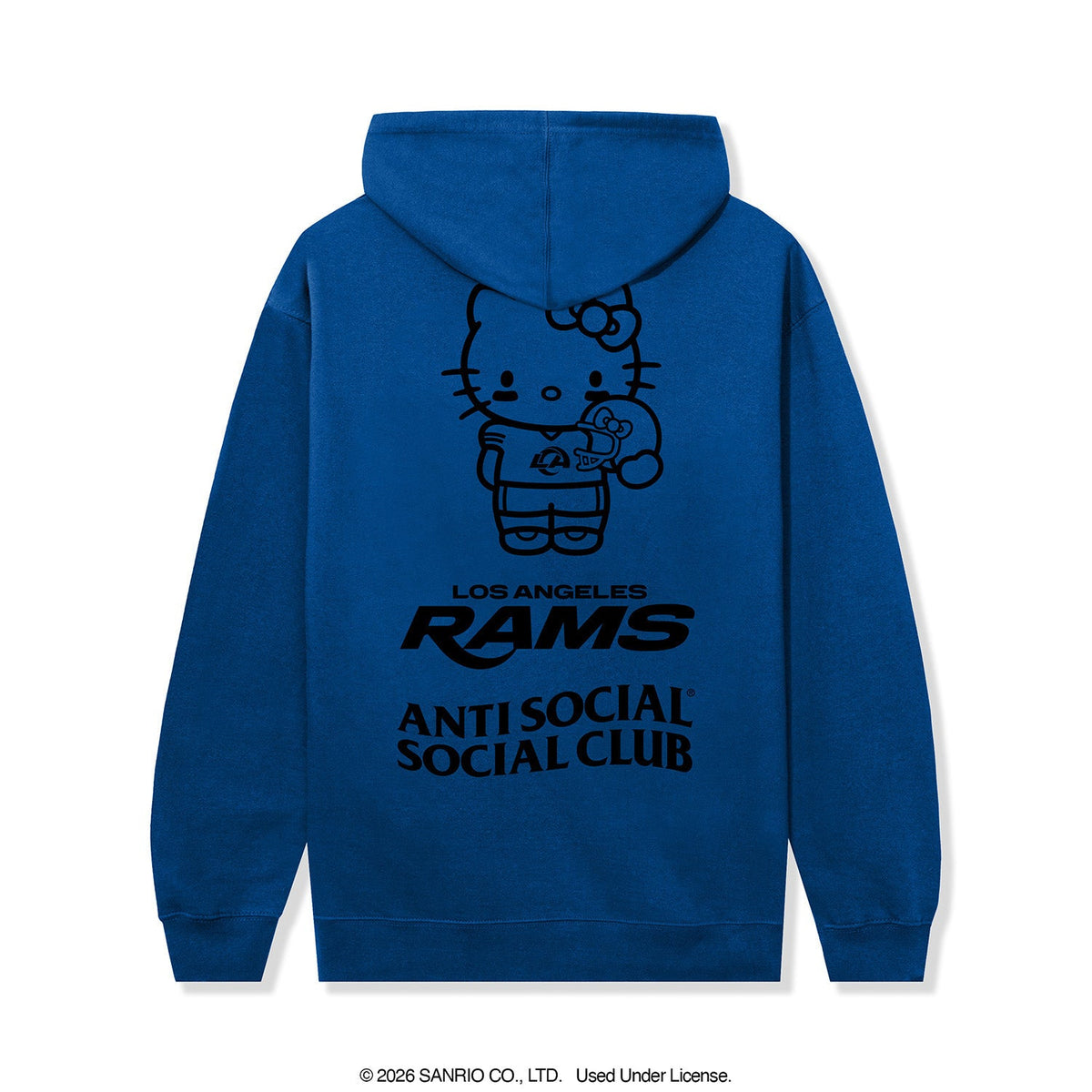 ASSC x Hello Kitty x Rams Touchdown Hoodie