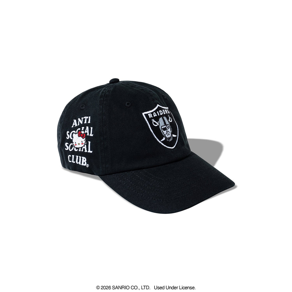 ASSC x Hello Kitty x Raiders Touchback Dad Cap